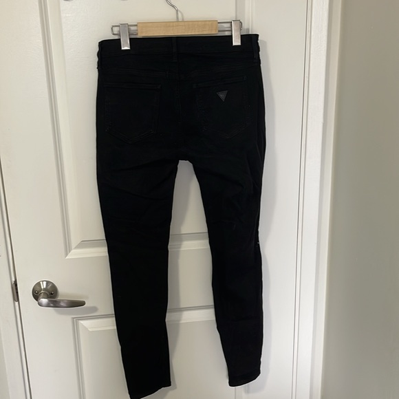 Black ripped skinny jeans - Picture 3 of 4